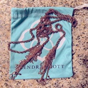 Kendra Scott - Sloan Rose Gold Tassel Necklace